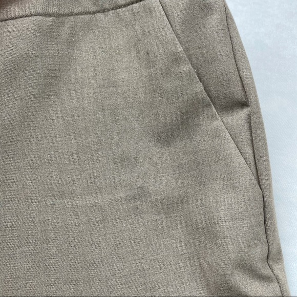 Halogen Women’s Taylor Fit Pants Tan Size 0 - Picture 3 of 7